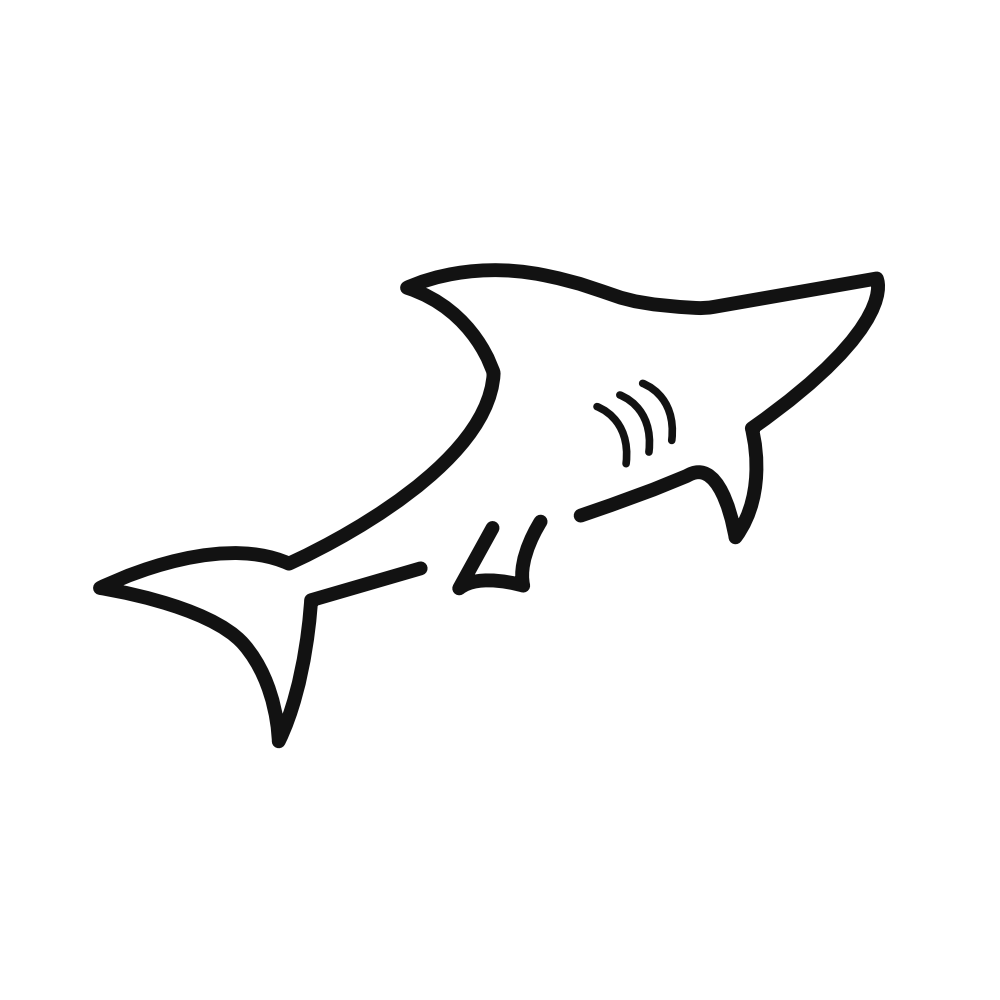 井上凱斗のサメアイコン — Shark icon of Kaito Inoue